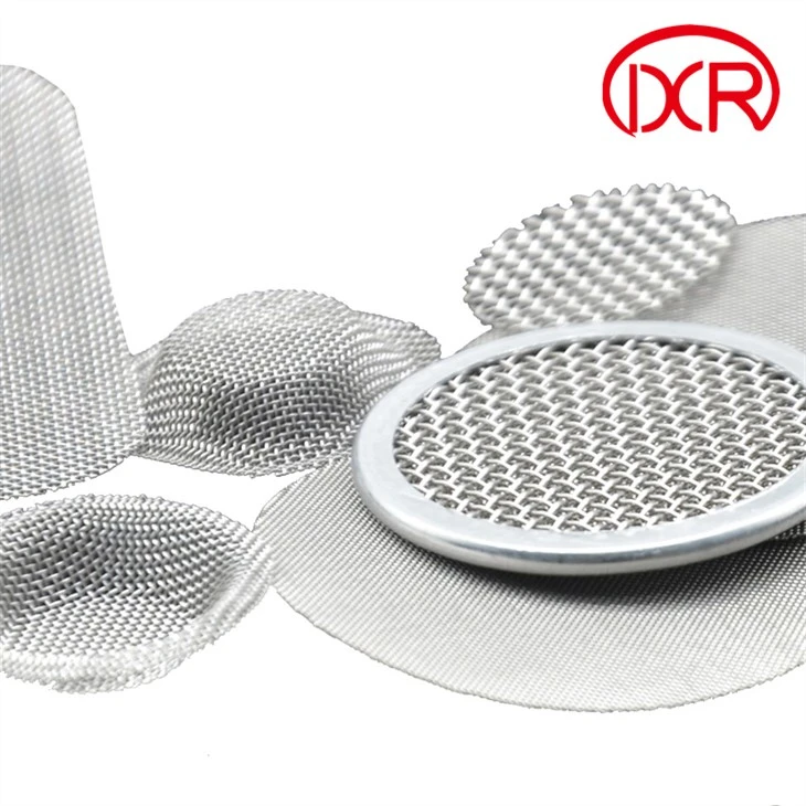 50mm Round Stainless Steel Wire Mesh Screen Air Filter Disc